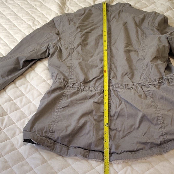 L.L.Bean Gray  Jacket Size M - Picture 5 of 9
